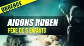 Aidons Ruben, père de 5 enfants à payer le traitement contre sa maladie