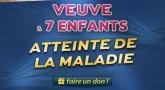 Aidons une veuve gravement malade, mère d'une famille nombreuse, à se soigner et à survivre