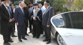 Birkat Ha-Ilanot : Rav Itshak Yossef chez Shimon Peres