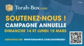 Gala Annuel de Torah-Box : c'est aujourd'hui ou rien !