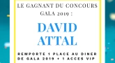 David Attal a remporté le Concours Gala 2019 ;)