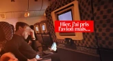 Hier, j'ai pris l'avion mais...