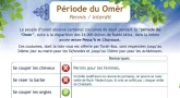 [Fiche pratique] Période du 'Omèr : permis / interdit