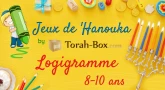 Jeu de 'Hanouka pour les enfants : téléchargez le Logigramme (pour les 8-10 ans)