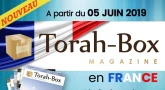 Lancement du Magazine Torah-Box en France le 5 Juin !