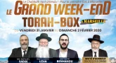 Le Grand Week-End Torah-Box... à MARSEILLE