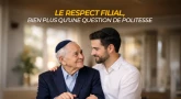Le respect filial, bien plus qu’une question de politesse