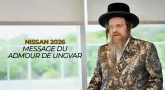 Message du Admour de Ungvar - Nissan 2026
