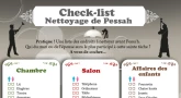 Check-list du Nettoyage de Pessa'h (à imprimer)