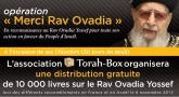 Opération "Merci Rav Ovadia" : 10.000 livres pour les Chlochim