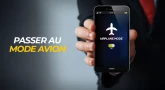 Passer au mode avion