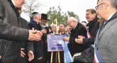 Inauguration de la place Yossef-‘Haïm Sitruk à Marseille