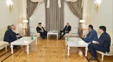 Rencontre entre le président de l’Azerbaïdjan et le grand rabbin Chlomo Amar