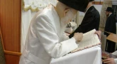 [Photo] Rav Elyashiv, veille de Yom Kippour en 2005