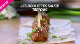 Recette Apéritif : les boulettes sauce Teriyaki