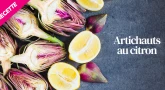 Recette d'artichauts au citron