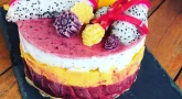 Recette : Gâteau Sorbet aux 4 fruits pour Pessah