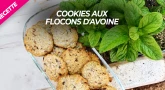 Recette Healthy : Cookies aux flocons d'avoine