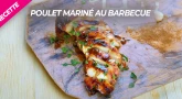 Recette : Poulet mariné au barbecue