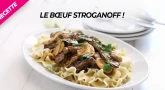 Recette pour Chabbath : Le bœuf Stroganoff !