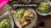 Recette pour Pessa'h : Arayes à la Matsa !