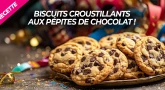 Recette pour Pourim : Biscuits croustillants aux pépites de chocolat !