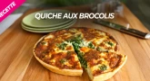 Recette : Quiche aux brocolis
