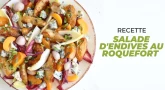 Recette : Salade d'endives au roquefort