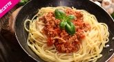 Recette : Spaghetti à la bolognaise : 30mn top chrono !