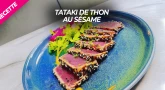 Recette : Tataki de thon au sésame