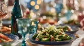 Recette : Salade fraîche croquante pomme, concombre et noix