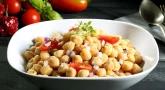 Recette pour Chabbath : La salade marocaine de pois chiches et tomates