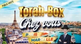 Torah-Box chez vous : Rav Shimon Gobert à Paris et Marseille du 18 au 21 juillet !