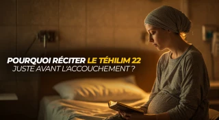 Le Téhilim 22 avant l'accouchement...