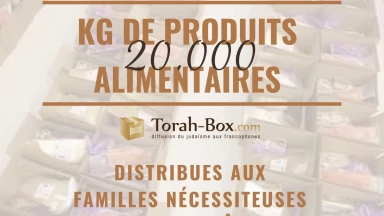 20.000 Kilos de produits alimentaires