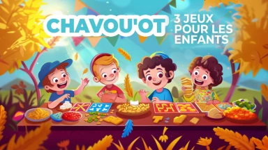 3 Jeux de Chavou'ot pour les enfants