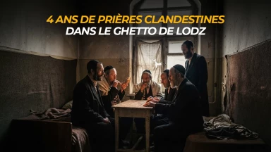 4 ans de prières clandestines dans le ghetto de Lodz