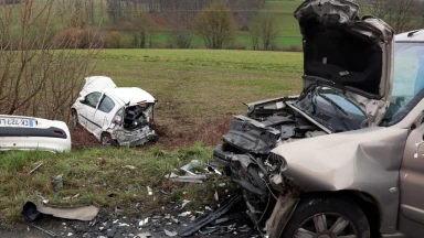 Témoignage : "Voiture totalement compressée, famille indemne"