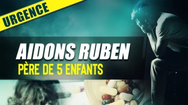 Aidons Ruben, père de 5 enfants à payer le traitement contre sa maladie