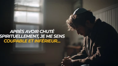 “Après avoir chuté spirituellement, je me sens coupable et inférieur…”