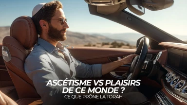 Ascétisme VS plaisirs de ce monde ? Ce que prône la Torah...