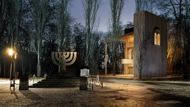 Inauguration d’une synagogue à Babi Yar en Ukraine