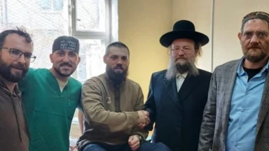 Brit-Mila pour un réfugié juif ukrainien à 31 ans