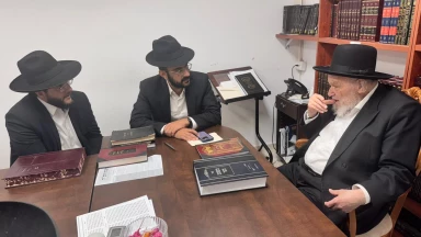Torah-Box en visite chez le Gadol Hador, Rav Moché-Hillel Hirsch
