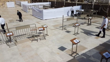Coronavirus Covid-19 : le Kotel de nouveau accessible au public