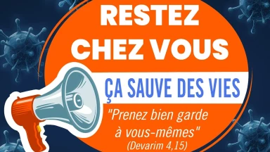 Communiqué des Rabbanim - Restez chez vous, priez à la maison
