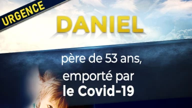 Daniel, père de 53 ans, emporté par le Covid-19, laisse une veuve et 4 orphelins
