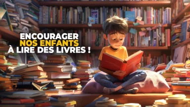 Encourager nos enfants à lire des livres !
