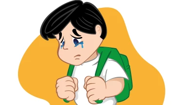 Pourquoi pleure-t-il en allant à l’école ?