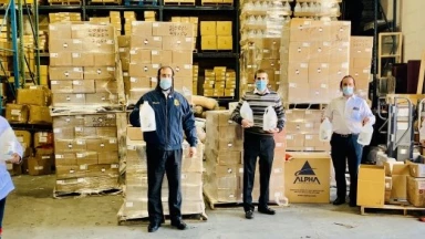 Kiddouch Hachem : un chef d’entreprise juif américain fait don de 2000 litres de gel hydroalcoolique pour les policiers